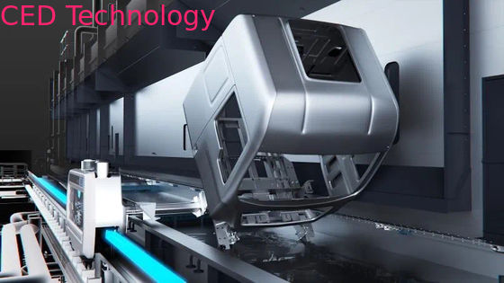 Lapisan Elektroforesis Abu-abu ISO9001 Dengan Bahan Utama Eter Alkohol