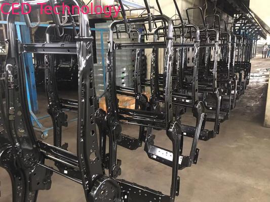 Lapisan Hitam Tepi Halus, Pengecatan Elektroforetik Kataforetik untuk Jok Mobil